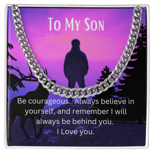 For HIM:  Cuban Link Chain  (son)