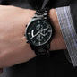 For HIM: CUSTOM Chronograph Watch - Black