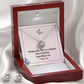 For HER: Love Knot Earring & Necklace Set - Option 2