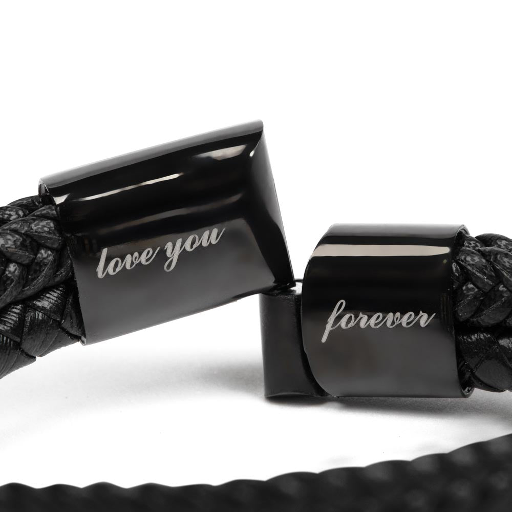 For HIM:  Love You Forever Bracelet (son)