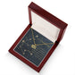 For The STYLEFLUENCER: Zodiac Symbol Necklace (Aquarius)