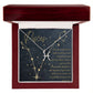 For The STYLEFLUENCER: Zodiac Symbol Necklace (Pisces)