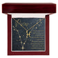 For The STYLEFLUENCER: Zodiac Symbol Necklace (Pisces)