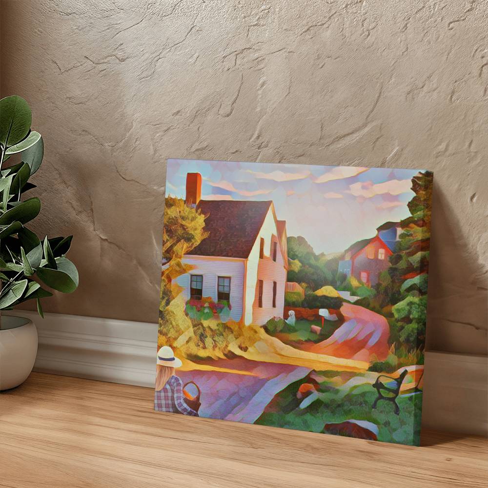 For FAMILY: Gallery  Wrapped  Canvas  "Country Dream"