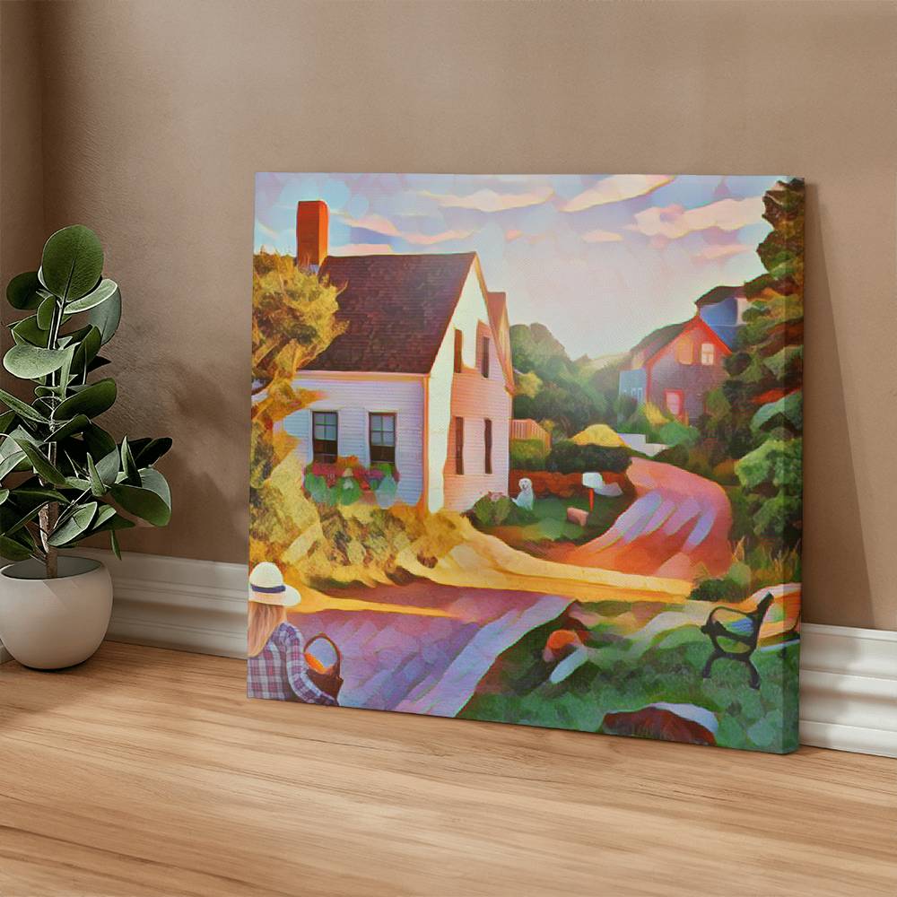 For FAMILY: Gallery  Wrapped  Canvas  "Country Dream"