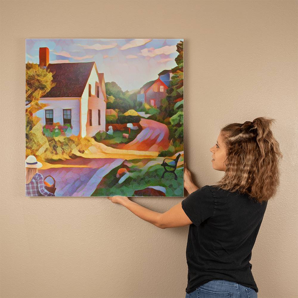 For FAMILY: Gallery  Wrapped  Canvas  "Country Dream"