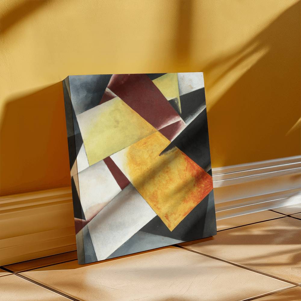 For FAMILY: Gallery Wrapped Canvas "Painterly Architectonic"